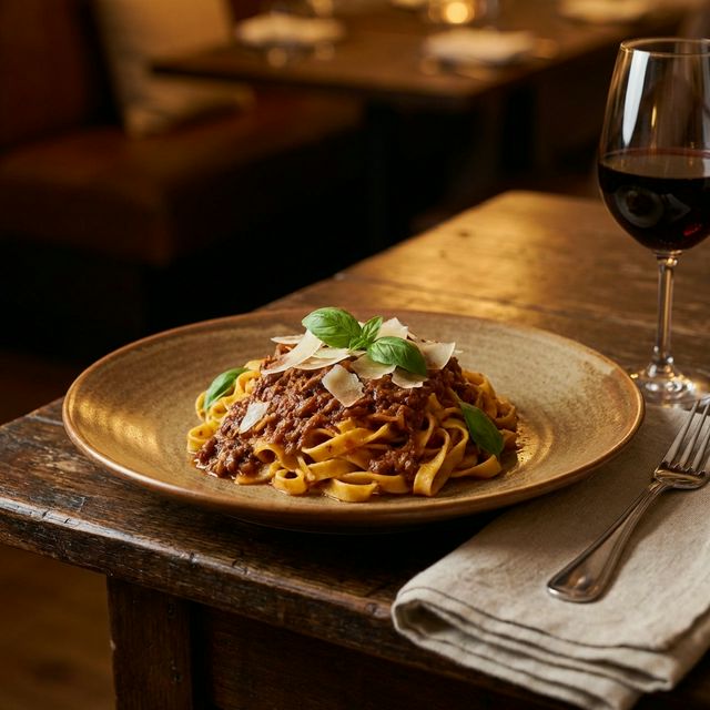 Tagliatelle al ragù