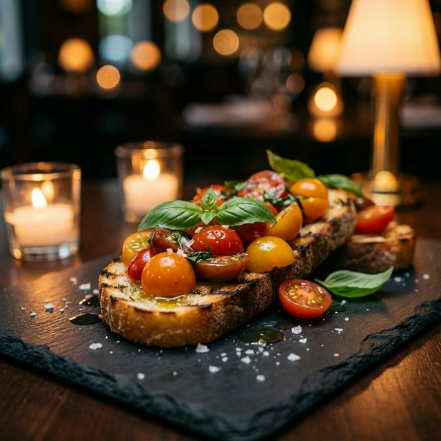 Bruschetta ai pomodorini